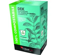 50 capsules compatibles Nespresso* Original Dek décaféiné - COSMAI CAFFÉ