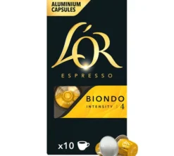 100 capsules compatibles Nespresso® Biondo - L'Or Espresso