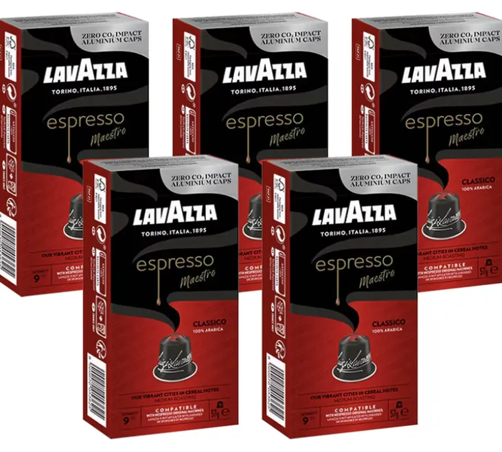 50 capsules compatibles Nespresso* Original Maestro Classico - LAVAZZA
