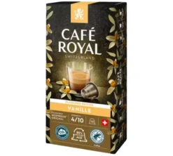 100 capsules compatibles Nespresso* Original Vanille - CAFÉ ROYAL