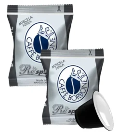 200 capsules compatibles Nespresso* Original Mélange Noir Intensité 9 - CAFFÈ BORBONE
