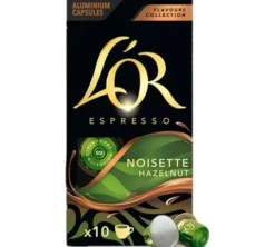 10 capsules compatibles Nespresso* Original Noisette - L'OR ESPRESSO