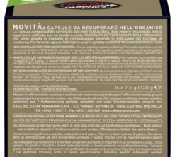 16 Capsules compostables compatibles A Modo Mio Lavazza Oro - CAFFE VERGNANO