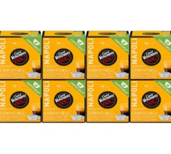 128 Capsules compostables compatibles A Modo Mio Lavazza Napoli - CAFFE VERGNANO