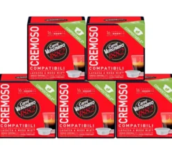 80 Capsules compostables compatibles A Modo Mio Lavazza Cremoso - CAFFE VERGNANO