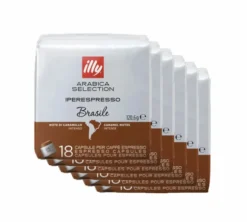 216 Capsules Iperespresso Arabica Sélection Brésil - Illy
