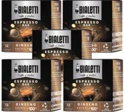 60 Capsules Mokespresso Caffè Ginseng - BIALETTI