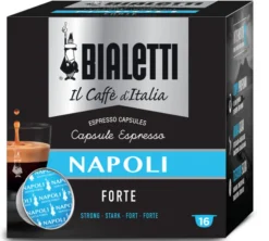 16 Capsules Mokespresso 'Napoli' - BIALETTI