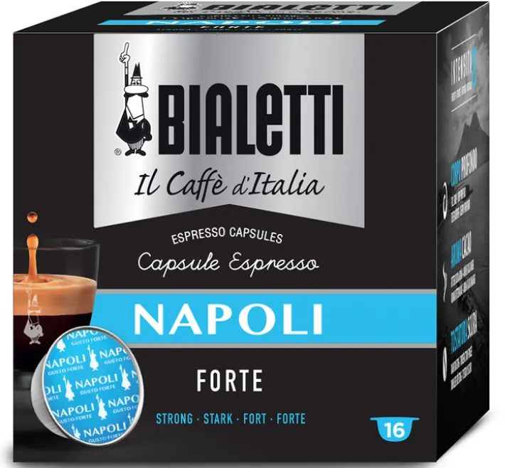 16 Capsules Mokespresso 'Napoli' - BIALETTI