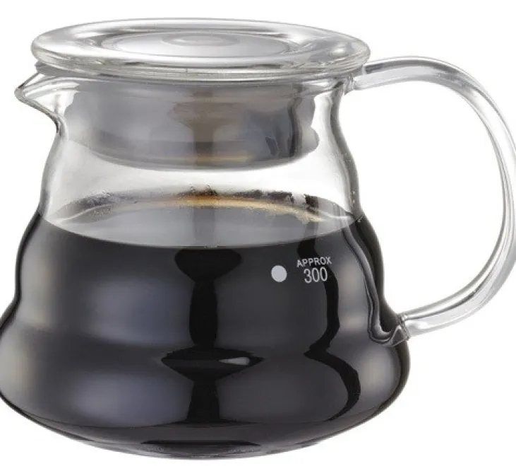 Carafe en verre pour dripper 2-3 tasses - Tiamo