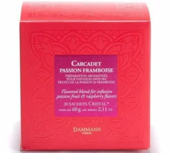 Carcadet Framboise Passion - 20 sachets - DAMMANN FRÈRES