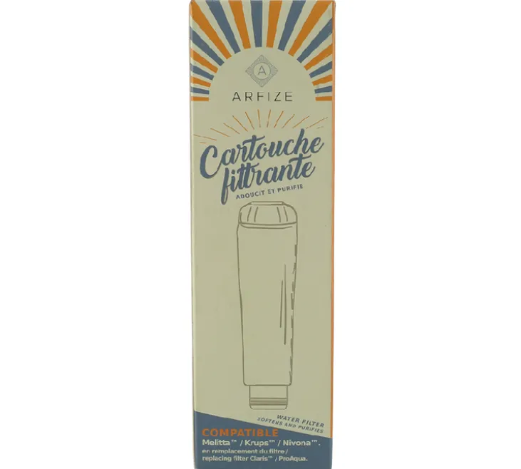 Cartouche filtrante compatible Krups - ARFIZE x6