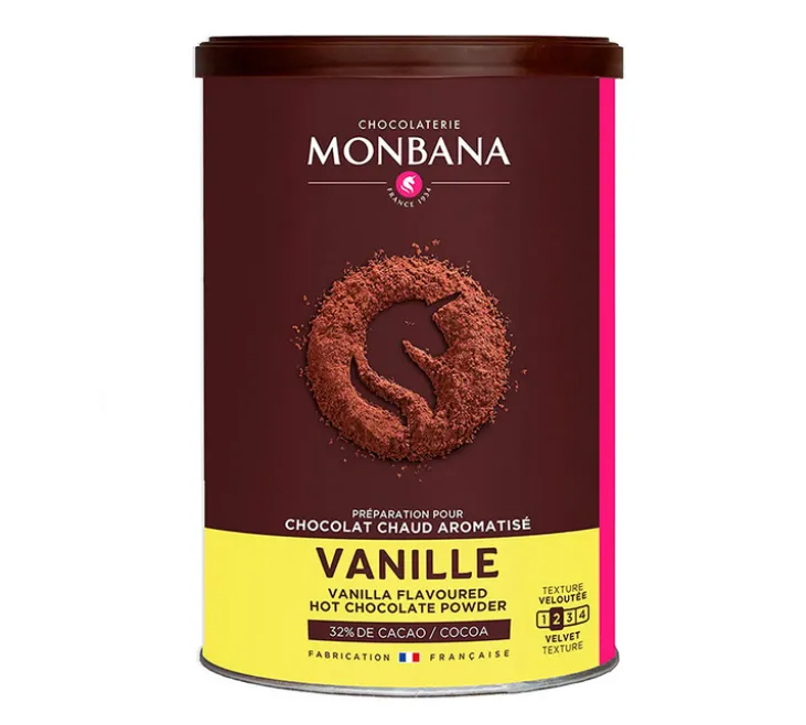 Chocolat Poudre Aromatisé Vanille - Vrac 250 g - MONBANA