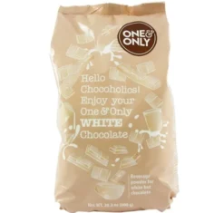 Chocolat Poudre Chocolat Blanc - Vrac 800 g - ONE AND ONLY