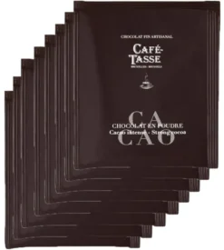 Chocolat Poudre Instantané Cacao Intense - 20 sachets - CAFÉ TASSE
