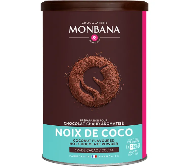 Chocolat Poudre Saveur Noix de Coco - Vrac 250 g - MONBANA