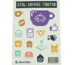 Coffret café en grain ( 2 x 250 g ) et tumbler Collab Tonton - MAXICOFFEE - Anti Gaspi - DLUO 05/11/2026