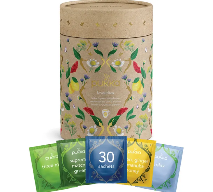 Coffret Collection Découverte Thés et Infusions Bio - 30 sachets - PUKKA