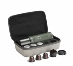Coffret pour cafetière de voyage OUTIN Nano Portable Forest Green