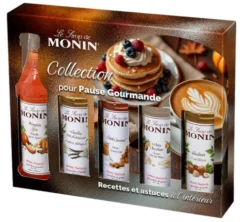Coffret sirops - Pauses gourmandes 5 x 5 cl - MONIN