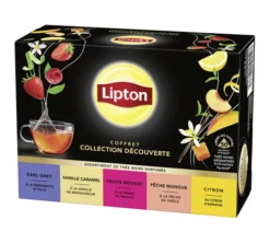 Coffret thés noirs Collection Découverte - 50 sachets - LIPTON
