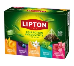 Coffret thés verts Collection Découverte - 50 sachets - LIPTON