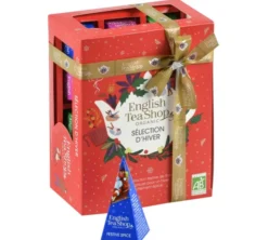 Coffret Vacances d'Hiver Rouge Bio - 12 sachets - ENGLISH TEA SHOP