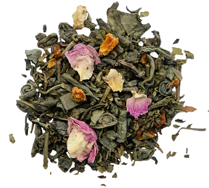 Délicatesse de thé vert menthe Nina Métayer - Vrac 100 g - COMPTOIR FRANÇAIS DU THÉ