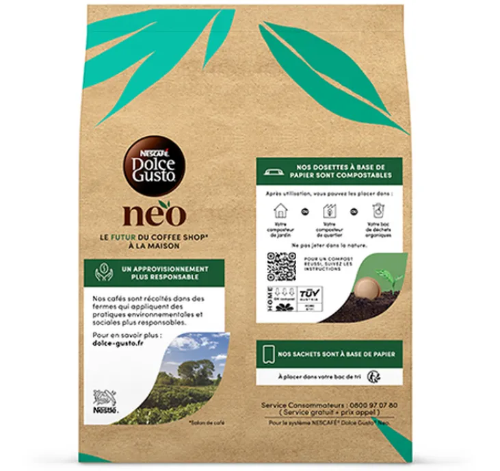 60 Dosettes Dolce Gusto Neo - Cappuccino ( 30 boissons )