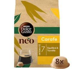 8 Dosettes Dolce Gusto Neo - Carafe