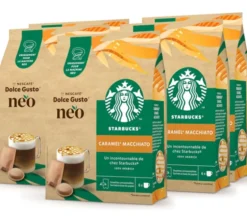 60 Dosettes Dolce Gusto Neo - Caramel Macchiato Starbucks ® ( 30 boissons )
