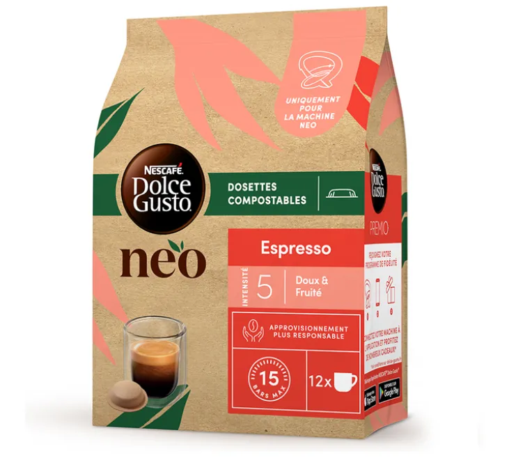 12 Dosettes Dolce Gusto Neo - Espresso