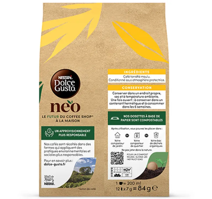 48 Dosettes Dolce Gusto Neo - Grande