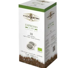 18 dosettes ESE Espresso Natura Bio - MISCELA D'ORO