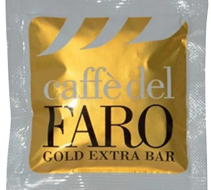 150 dosettes ESE Gold Extra Bar - CAFFE DEL FARO