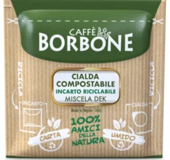150 dosettes ESE - Miscela Dek - CAFFE BORBONE