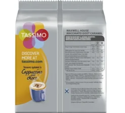 8 dosettes Maxwell House Macchiato Caramel - TASSIMO