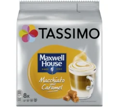8 dosettes Maxwell House Macchiato Caramel - TASSIMO