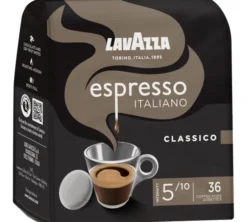 36 Dosettes Senseo compatibles - Espresso Italiano Classico - LAVAZZA