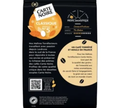 60 dosettes souples n°5 Café Classic - CARTE NOIRE