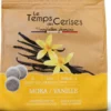 16 dosettes souples Vanille compatibles Senseo® - LE TEMPS DES CERISES