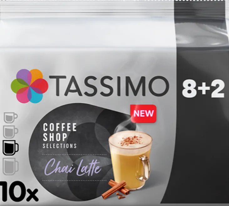 20 dosettes Tassimo Coffee Shop Chai Latte - TASSIMO