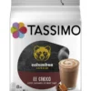 8 dosettes Tassimo Columbus Le Choco Caramel Beurre Salé - TASSIMO