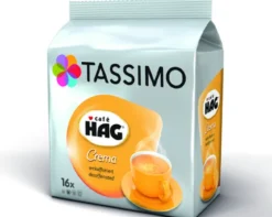 16 dosettes Tassimo Hag Crema Décaféiné - TASSIMO