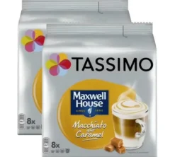 16 dosettes Tassimo Maxwell House Macchiato Caramel - TASSIMO