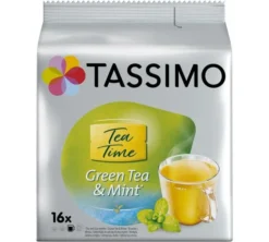 16 dosettes TeaTime Thé vert Menthe - TASSIMO