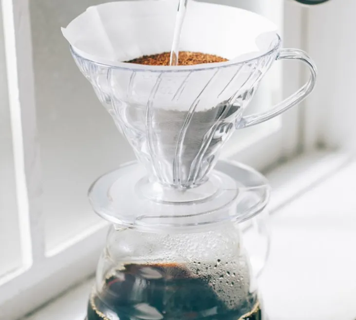 Dripper HARIO VDR-01 Transparent - 2 tasses
