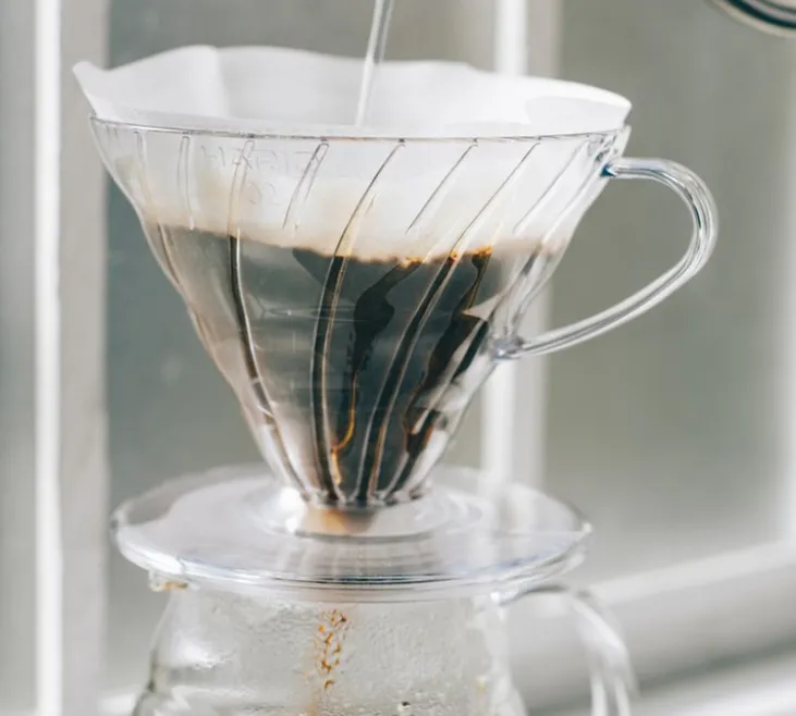 Dripper HARIO VDR-02 Transparent - 4 tasses