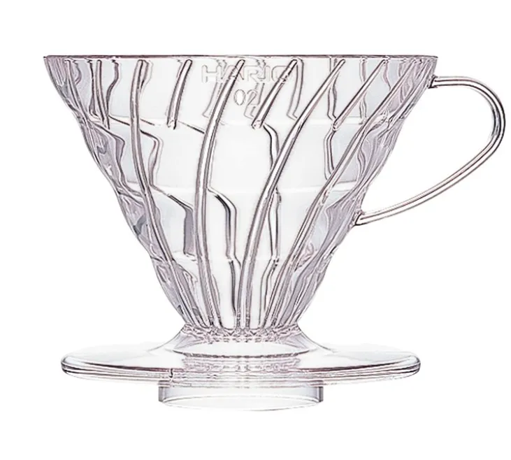 Dripper HARIO VDR-02 Transparent - 4 tasses