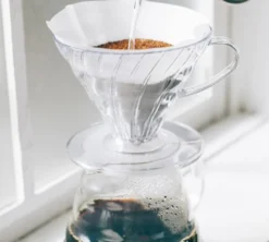 Dripper HARIO VDR-02 Transparent - 4 tasses